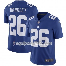 Camiseta Hombre NFL New York Giants Saquon Barkley 26 Nike Azul